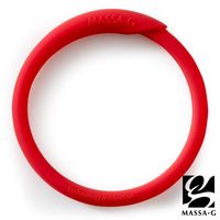 MASSA-G 炫彩動感負離子能量手環-紅