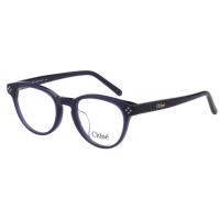 CHLOE 復古 圓框 光學眼鏡(藍色)CE2680A-424