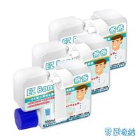 OHKINA 犀利爸爸2代水壓式馬桶定量漸層花香清潔劑(100mlx3入裝)
