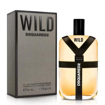 DSQUARED2 WILD 男性淡香水(50ml)+品牌小香