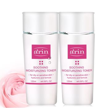 【arin氧潤】玫瑰活氧補水精華露120ml(2入)(即期品)