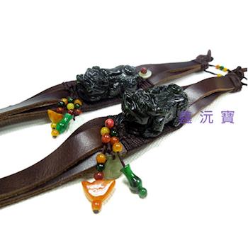 【鑫沅寶】雄霸天下貔貅手鍊(開運招財首選)