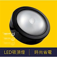 【光的魔法師 Magic Light】黑色LED感應式吸頂燈 感應燈 紅外線感應燈具 感應燈飾