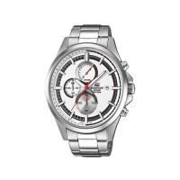 【CASIO】EDIFICE 沉穩直條刻紋立體時刻指針腕錶 EFV-520D-7A