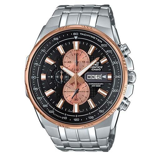 【CASIO】EDIFICE 賽車系列經典大型錶眼指針腕錶 EFR-549D-1B9