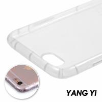 【YANG YI】揚邑 Apple iPhone 5/5s/SE 氣囊式防撞耐磨不黏機清透空壓殼