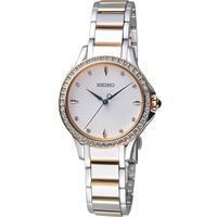 SEIKO 精工 低調奢華時尚晶鑽女錶 7N01-0HR0KS 雙色 SRZ486P1