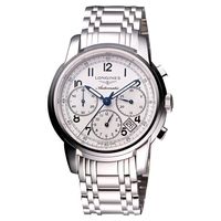 LONGINES Saint-Imier 經典復刻計時腕錶-白/39mm L27524736