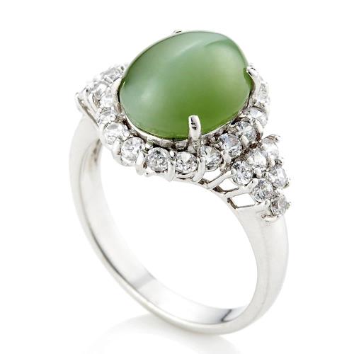 Dolly 碧玉貓眼戒指 - 系列2