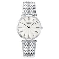 LONGINES 浪琴 La Grande 嘉嵐系列石英錶-銀/36mm L47554716