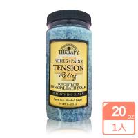 美國Village Naturals柑橘薄荷精油沐浴鹽20oz-2入組