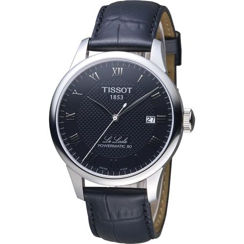 TISSOT Le Locle 力洛克自動80小時動力儲存機械腕錶 T0064071605300