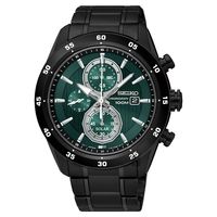SEIKO 精工 Criteria 零極限三眼計時腕錶-綠x黑/44mm V176-0AR0G(SSC547P1)