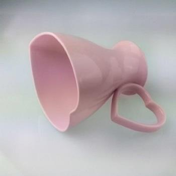 【協貿國際】心形粉色水杯