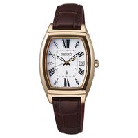 SEIKO 精工 LUKIA 鈦 太陽能電波女錶-26mm 1B22-0CC0K(SSQW034J)