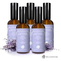 【BLOSSOM】薰衣草植萃曲線緊緻舒緩美體按摩油(100ML/瓶)X5組