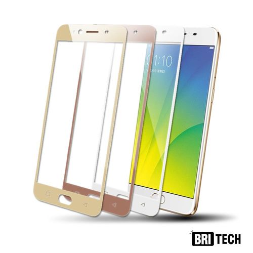 BRITECH 滿版鋼化玻璃保護貼-OPPO R9s(玫瑰金色)