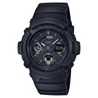 CASIO 卡西歐 G-SHOCK 經典賽車雙顯錶 AW-591BB-1ADR