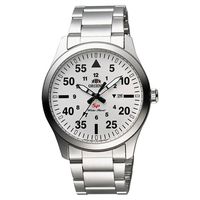 ORIENT 東方錶 SP 系列 飛行運動石英錶-銀/42mm FUNG2002W