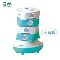GW水玻璃分離式疊疊樂除濕機(1+4+1天空藍)