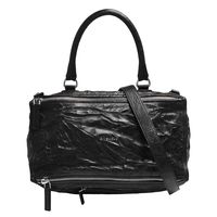 GIVENCHY PANDORA BAG水洗綿羊皮手提/肩背潘朵拉包(大-黑)