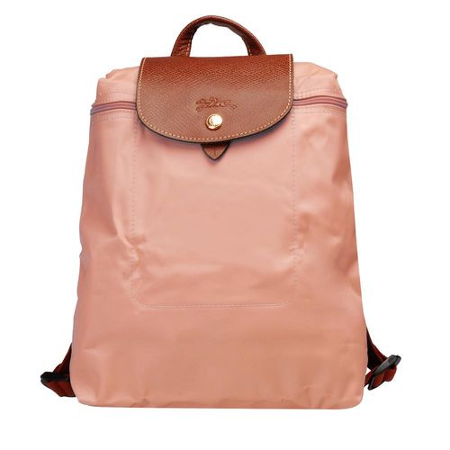 LONGCHAMP 經典LE PLIAGE系列摺疊後背包(玫瑰色)