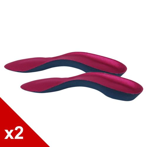 ○糊塗鞋匠○ 優質鞋材 C92 運動足弓七分墊 (2雙/組)