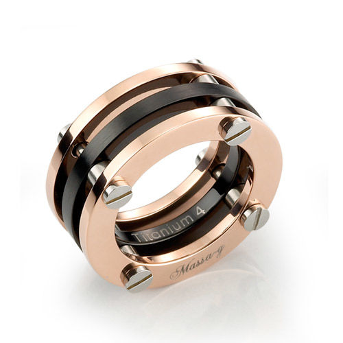 MASSA-G DECO系列 【秘密】 鈦金戒鍊，再送西德鋼鍊