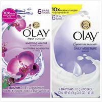 美國原裝進口OLAY美容香皂-蘭花沁香/日常10倍保濕(113g*6/組)*4