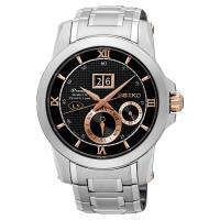 SEIKO 精工 Kinetic 萬年曆大視窗腕錶-41mm 7D48-0AR0D(SNP136J1)