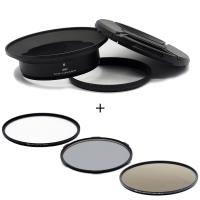 STC Screw-in Lens Adapter 濾鏡接環組 +UV+CPL+ND64 105mm(for OLYMPUS 7-14mm用)