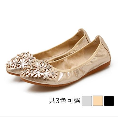 【Alice 】 (現貨+預購) 甜美可人花朵造型平底鞋