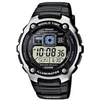 【CASIO】 科技數位深海潛將膠帶錶 (AE-2000W-1A)
