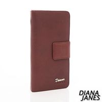 DIANA JANES 牛皮 兩折多用長夾