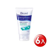 蜜妮Biore 深層毛孔洗面乳(新) 深層毛孔 (100g x6入)