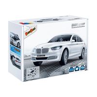 【BanBao 積木】寶馬系列-BMW 535GT白 迴力車 6805-2