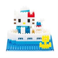 【Nanoblock 迷你積木】凱蒂貓海洋風場景組 NBH-057