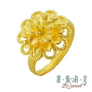 【甜蜜約定】甜蜜純金女戒-約重1.72錢(FR-S3796)