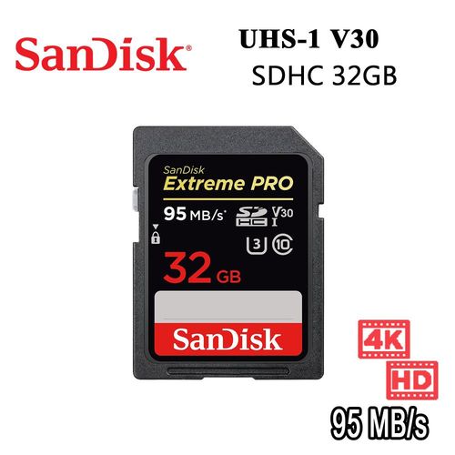 SanDisk Extreme Pro 32GB SDHC 95MB/s v30 記憶卡