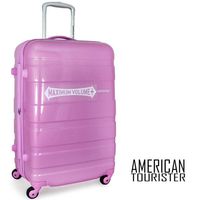 美國旅行者 American Tourister冷色系輕量PC硬殼可加大/25吋行李箱/旅行箱/拉桿箱31T