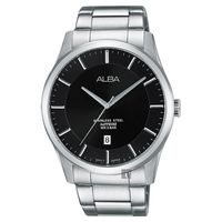 ALBA 城市簡約時尚腕錶-黑/40mm VJ42-X211D(AS9C93X1)