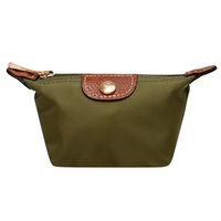 LONGCHAMP 經典Le Pliage系列迷你水餃零錢收納包(卡其軍綠)
