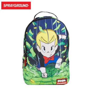 【Sprayground】DLX 聯名系列 Richie Rich 財神當家 超能力 潮流筆電後背包