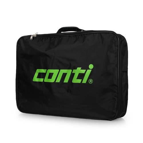 【conti】詠冠多用途環保排球袋-5號球 6顆裝 手拿袋 手提袋 收納袋 球袋 黑草綠