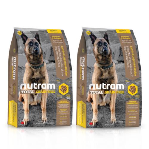 【Nutram】紐頓 T26無穀潔牙犬羊肉配方 1.36公斤 X 2包