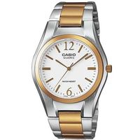 【CASIO】 富豪金銀時尚指針紳士錶-白面 (MTP-1253SG-7A)