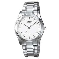 【CASIO】 時尚輝煌指針紳士錶-羅馬白面 (MTP-1275D-7A)