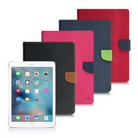 【台灣製造】MyStyle Apple iPad Air 2 / iPad 6 甜蜜雙搭支架側翻皮套
