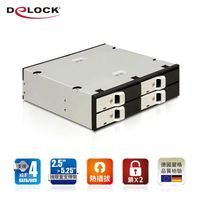 Delock 2.5吋免工具直插硬碟抽取轉接模組-47210