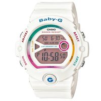 【CASIO】BABY-G 繽紛多彩慢跑女孩新主張休閒運動錶-雪地極光 (BG-6903-7C)